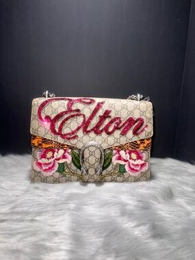 Gucci Sir Elton John Dionysus bag~w/COA